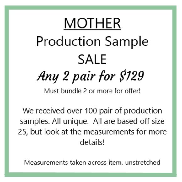 MOTHER The Insider Crop Step Fray in Chalk New Year's Red (25" waist) - Picture 2 of 11